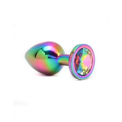 Plug anale e gioiello nei colori dell'arcobaleno Plug Rainbow
