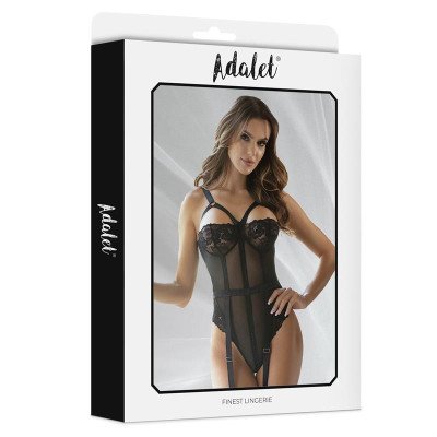 Ariana Teddy with Garter Belt and Leg Rings