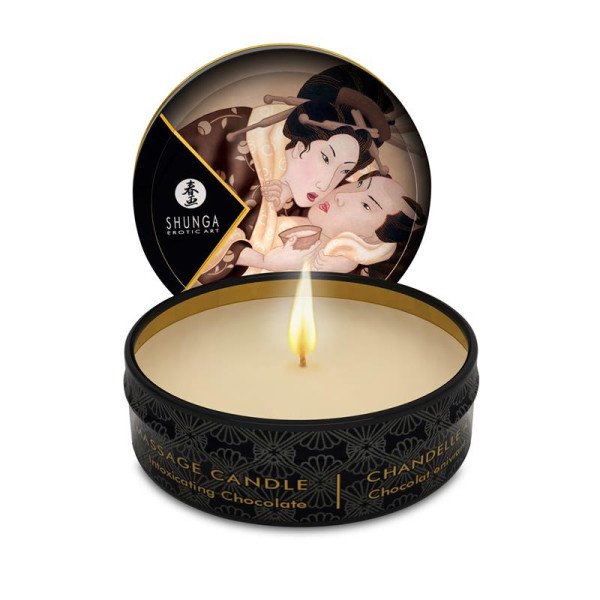 Shunga Mini Candela Massaggio Cioccolato