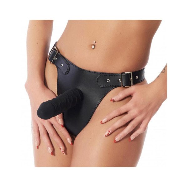 Imbracatura Strap-on Regolabile con Dildo 17 cm