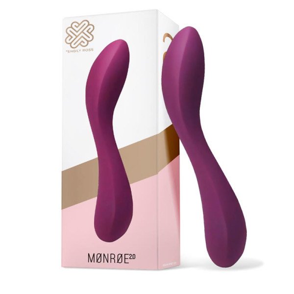 Monroe 2.0 Vibe USB in silicone liquefatto iniettato viola