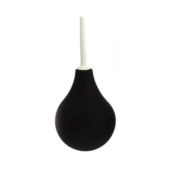 Spruzzare un palloncino nero grande