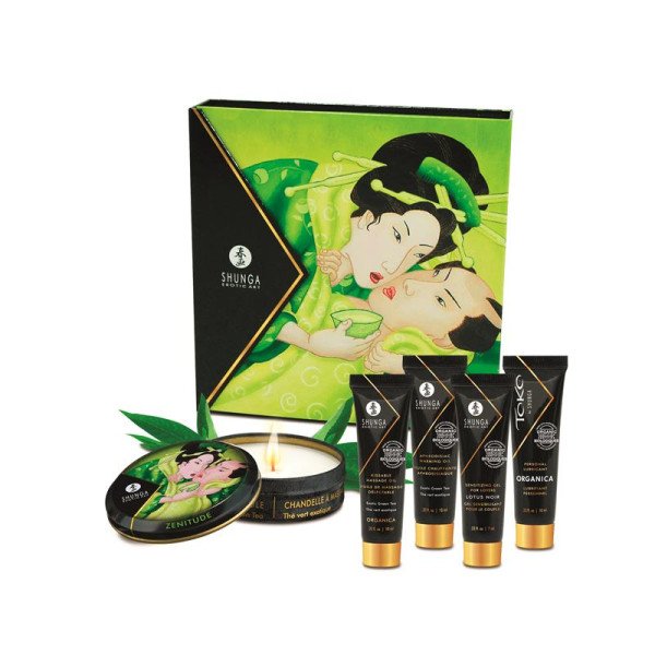 Shunga Geisha Secrets Kit tè verde