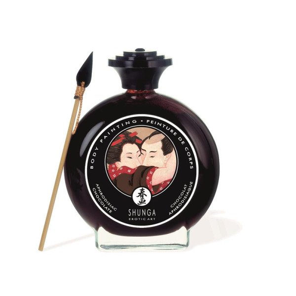 Shunga Kisable Body Paint al gusto di cioccolato