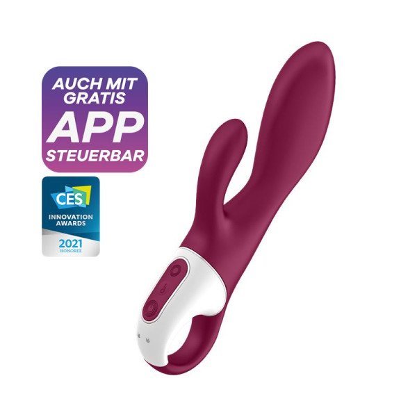 Vibrador Heated Affair con effetto calore G-Spot USB Silicona