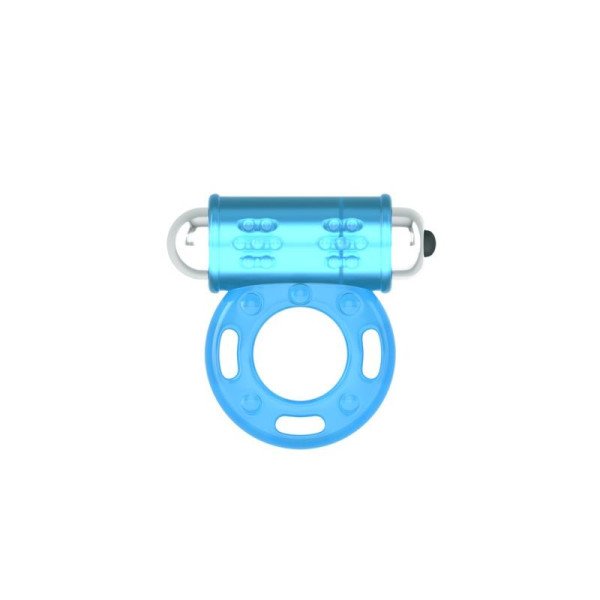 Lumino Play è un anello vibrante per il pene con luce blu.