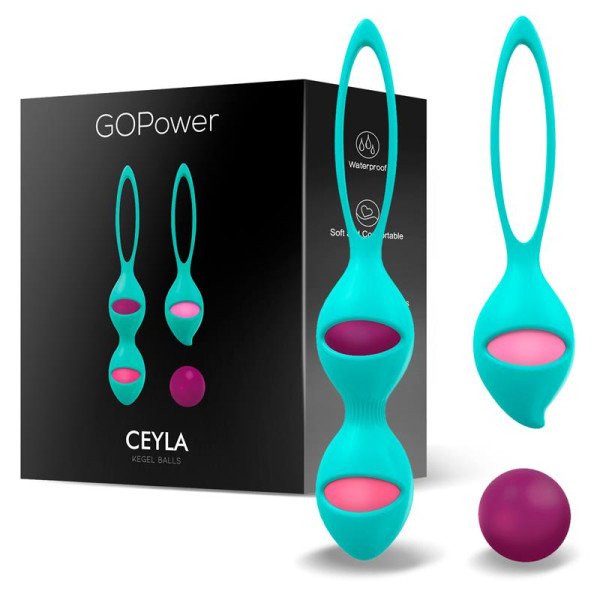 Set di palline Ceyla Kegel in silicone