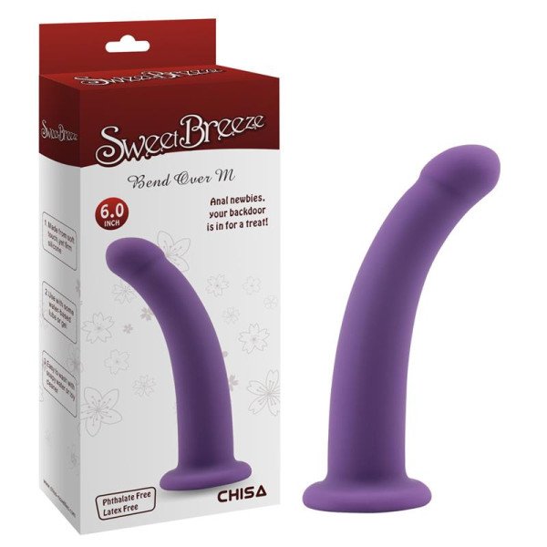 Dildo piegato su M viola