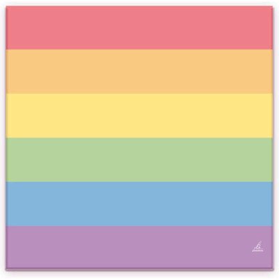 Set 20 Servilletas con Colores Bandera LGBT