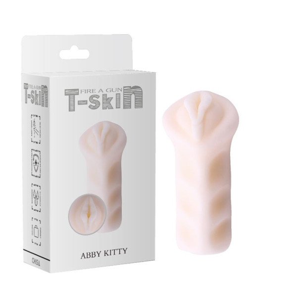 Masturbatore sparatore con una pistola n. 05 bianca