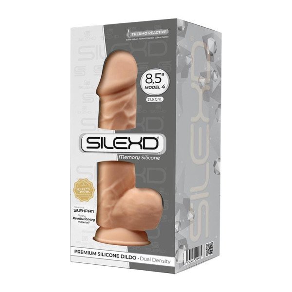 Dildo in silicone a densità differenziata Mod. 4 - 8.5