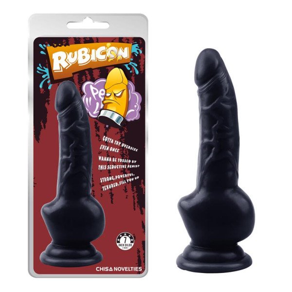 Dildo Obsidian Intruder 18 x 3,2 cm Nero