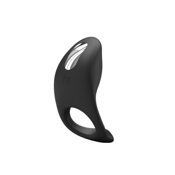 Anello fallico Gemma USB in silicone nero