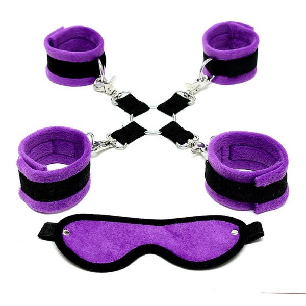 Set di giochi bondage Rimba viola