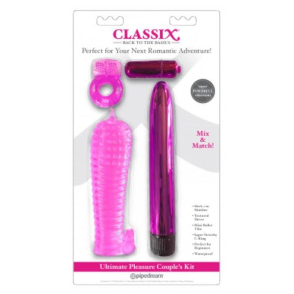 Kit per coppie Ultimate Pleasure rosa