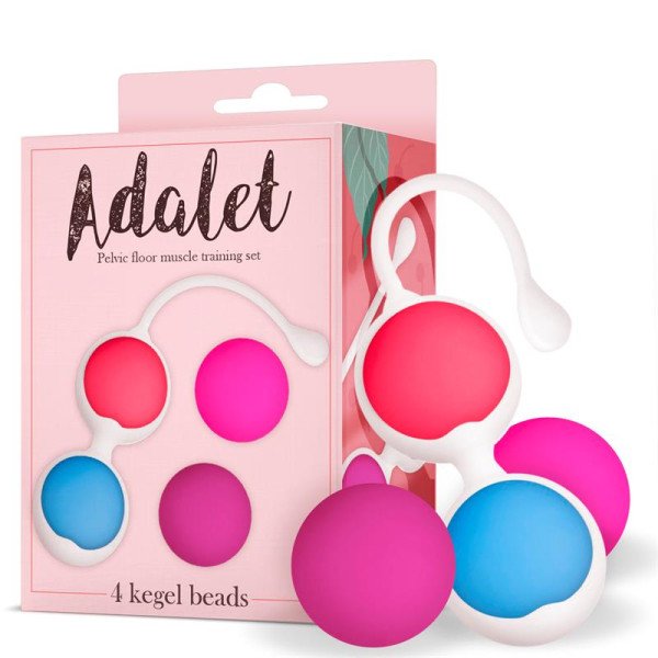 Kit 4 palline di Kegel in silicone