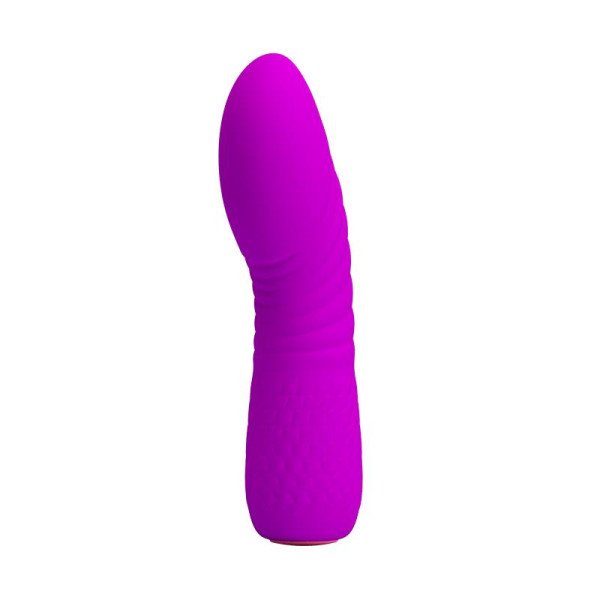 Vibrazione Abner USB in silicone viola