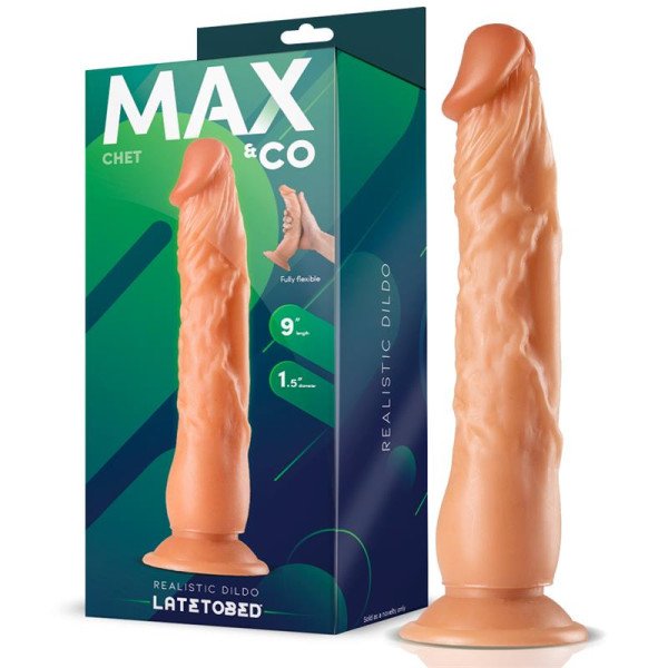 Chet Dildo realistico Flesh 9 - 23 cm