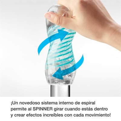 Masturbador Masculino Spinner 03 Shell