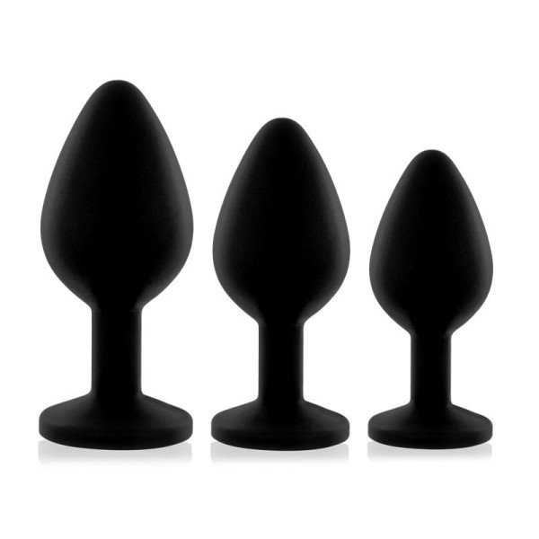 Rs - Soiree Botty Plug Set 3 Nero