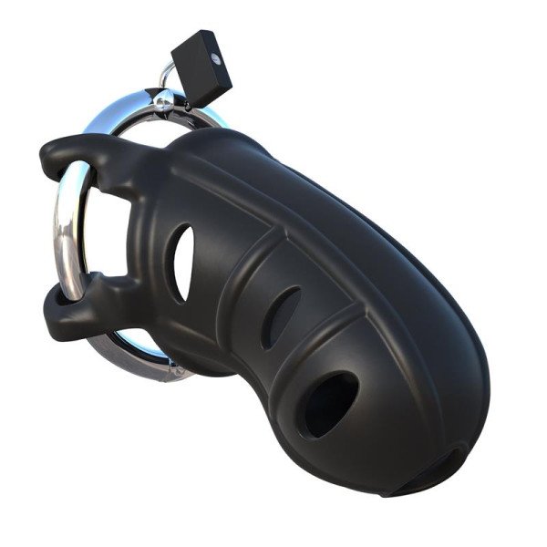 Fantasy C-Ringz Hardcore Cock Blocker in silicone nero  Fantasy C-Ringz Hardcore Cock Blocker in silicone nero