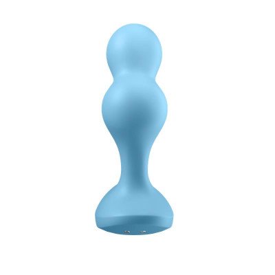 Deep Diver Plug Anal con Vibracion APP Satisfyer Connect Azul