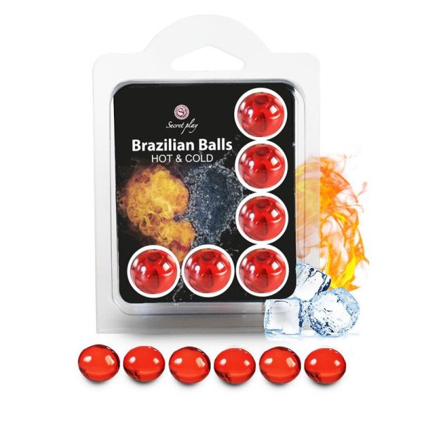 Palline Brasiliane Set 6 Effetto Caldo & Freddo