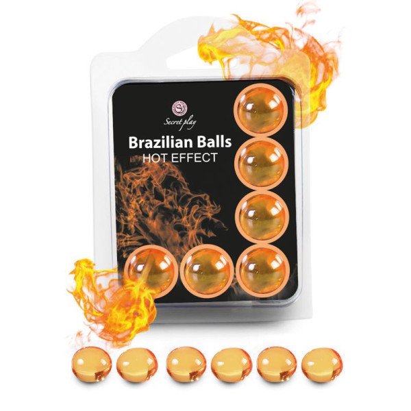 Palline Brasiliane Set 6 Effetto Caldo