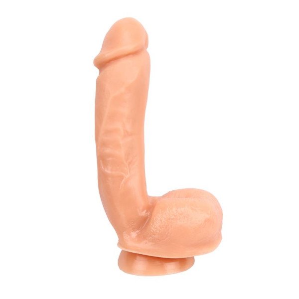 Dildo Hard On T-Skin 22 x 4,8 cm Carne  Il dildo Hard On T-Skin misura 22 x 4,8 cm ed è di colore carne.