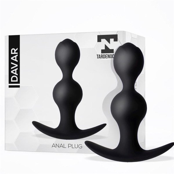 Plug anale Davar in silicone