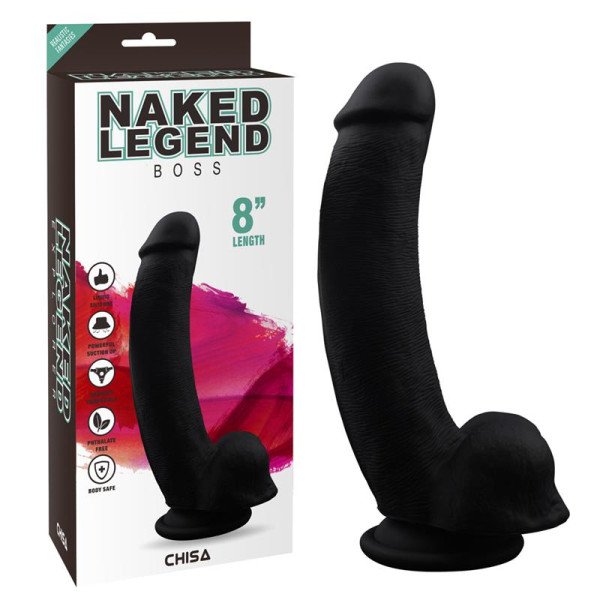 Dildo realistico Boss nero 8