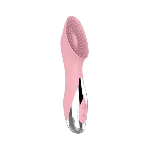 Stimolatore clitorideo Aphrovibe in silicone rosa