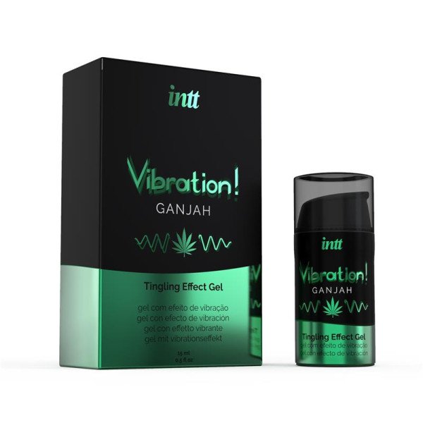 Ganjah Gel Emozionante e Vibrante Effetto Caldo 15 ml