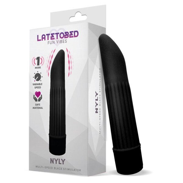 Stimolatore multi-velocità Nyly nero