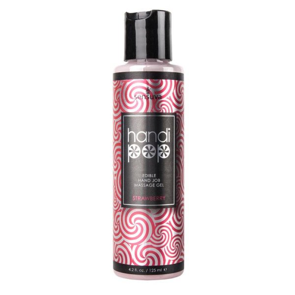 Handipop Hand Job Gel Massaggio Fragola 125 ml