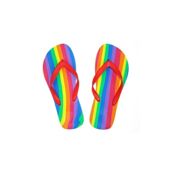 Infradito con LGBT + Flag Taglia 40-41