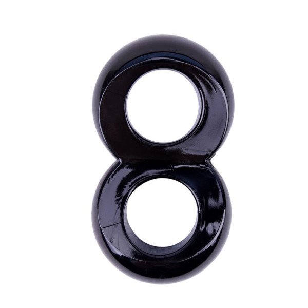 Anello Duo Cock 8 Ball-nero