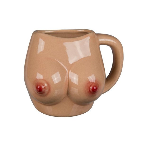 Tazza con tette in ceramica