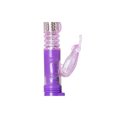 Vibrador con Mariposa Purpura