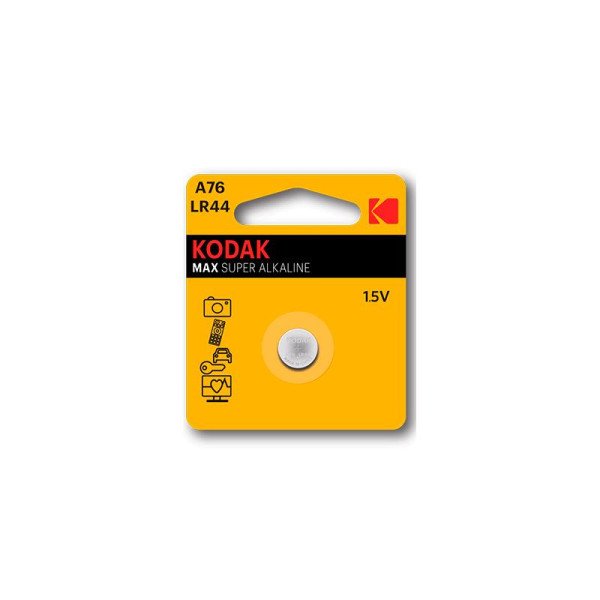 Batteria alcalina ultra A76 LR44 Blister da 1