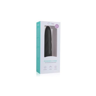 Vibrador Silicona Negro