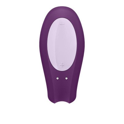 Vibrador para Parejas con APP Double Joy Violeta