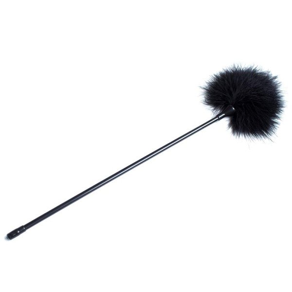 Piuma Tickler 40 cm Nero