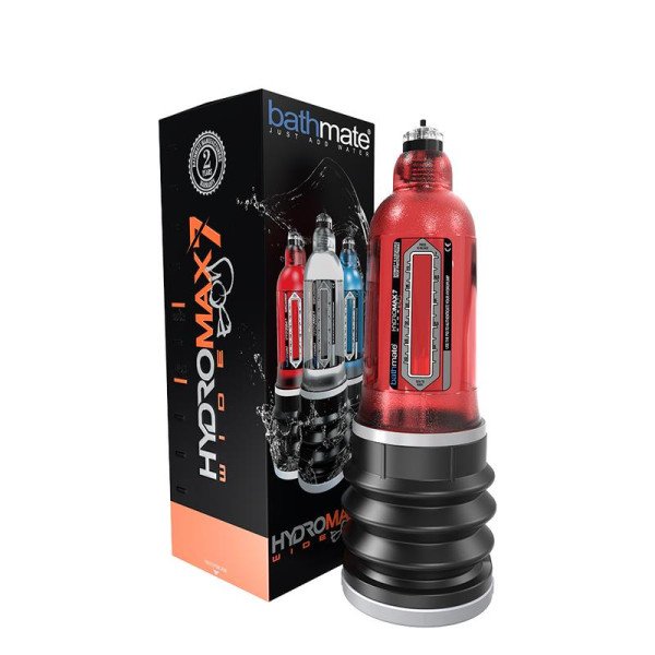 Pompa per pene Hydromax7 Wide Boy - Rossa