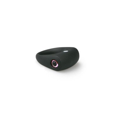 Anillo para Pene con Vibracion Silicona Negro