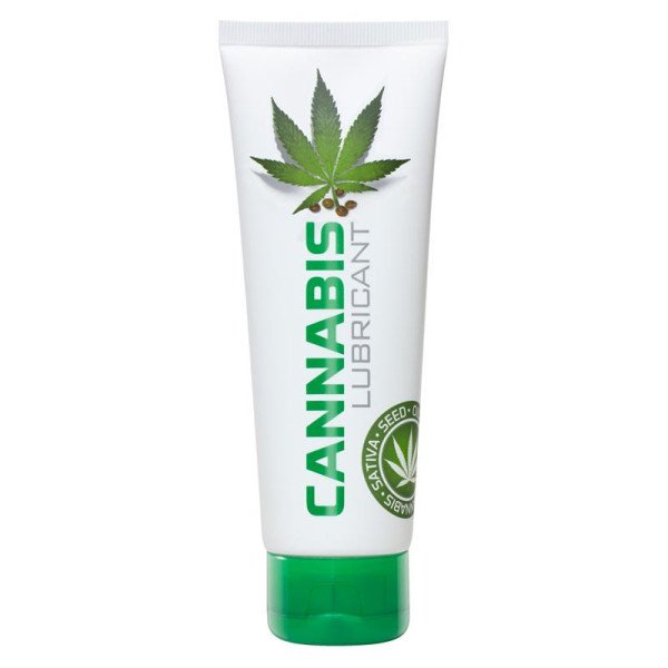 Lubrificante a base d'acqua di cannabis 125 ml