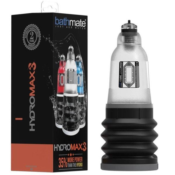 Pompa per pene Hydromax3 - Trasparente