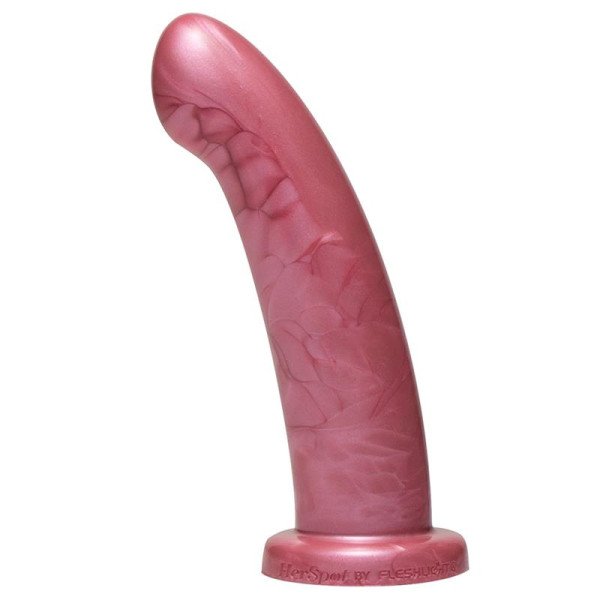 Dildo Herspot rosa di grandi dimensioni
