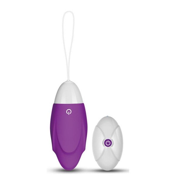 Uovo vibrante con telecomando iJoy USB viola