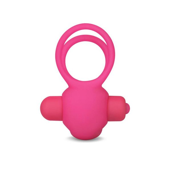 Doppio anello vibrante Power Clit Duo rosa